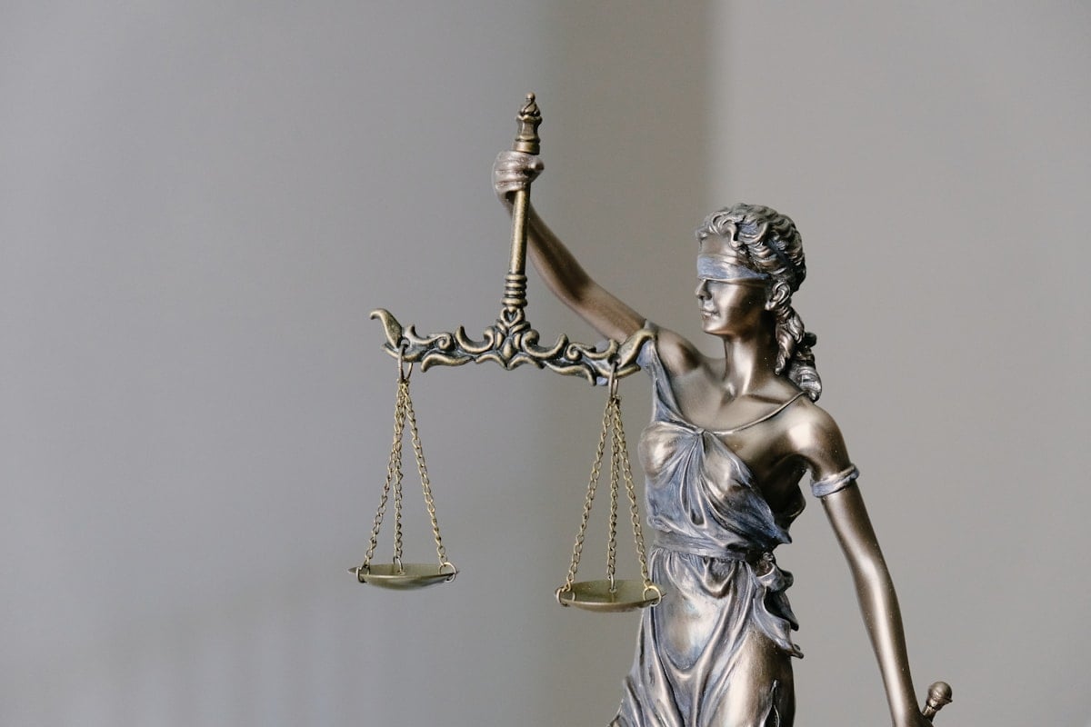 Attorney reviewing appeal documents